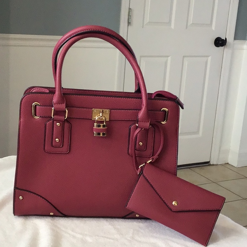 Women’s Dasein Handbag - Burgandy NWT